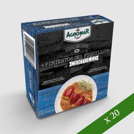 BOX x20 - Peperoni ripieni di grancevola Agromar