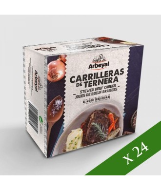 CAJA x24 - Carrilleras de Ternera Arbeyal