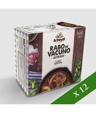 CAJA x12 - Rabo de vacuno estofado Arbeyal