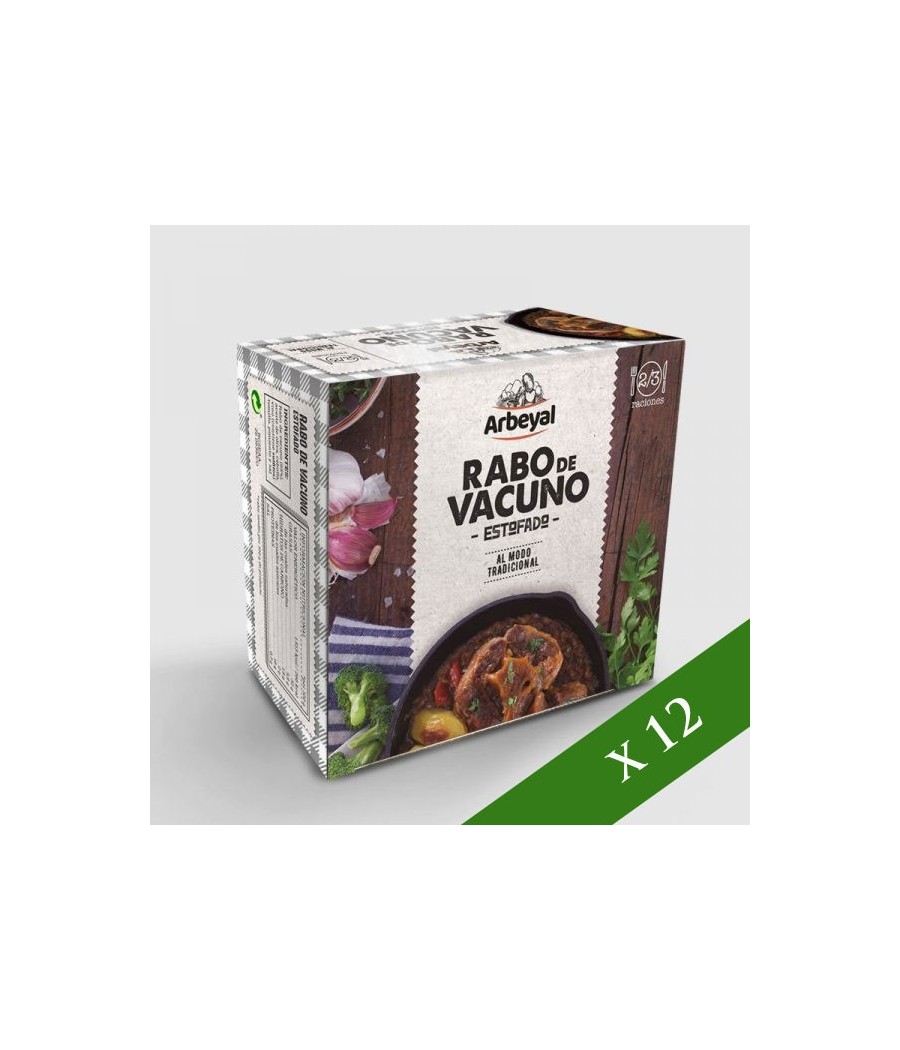 BOX x12 - Coda di manzo in umido di Arbeyal