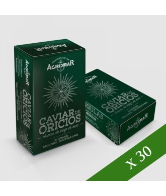 CAJA x30 - Caviar de oricios Agromar (huevas de erizo de mar) 120g