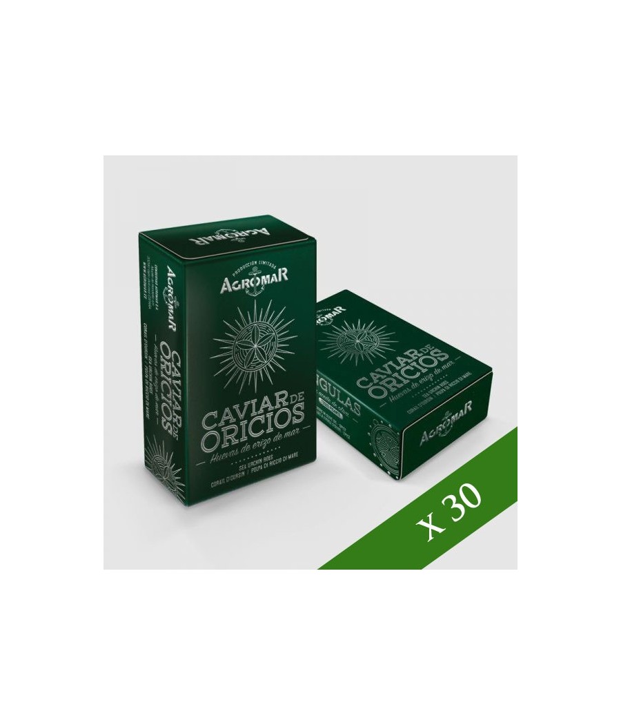 BOX x30 - Agromar Sea Urchin Caviar (sea urchin roe) 120g