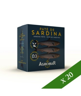 BOÎTE x20 - Sardine Pâté Agromar