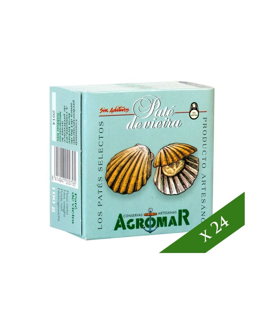 BOX x24 - Patè di capesante Agromar (100gr)