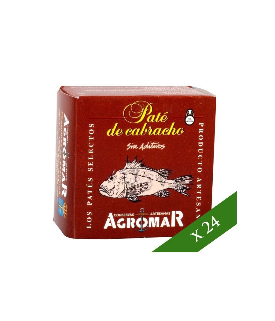 BOX x24 - Patè di scorfano rosso Agromar
