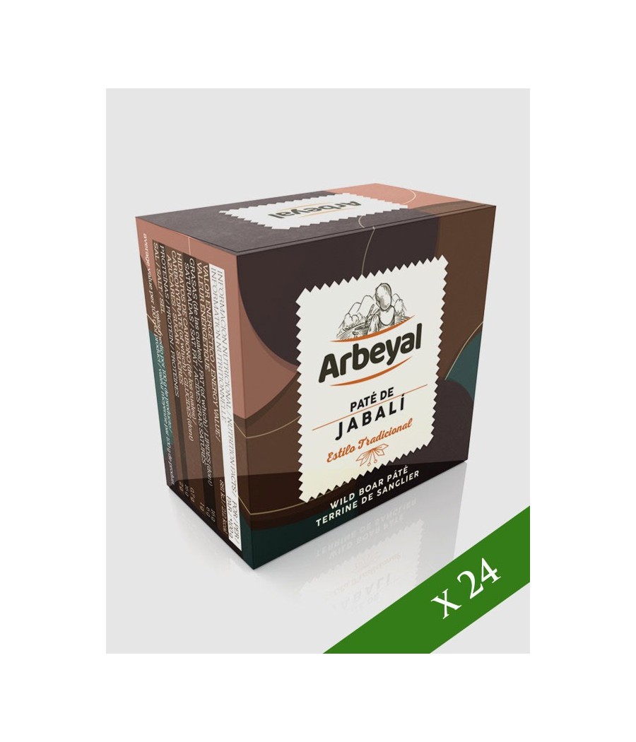 BOX x24 - Patè di cinghiale Arbeyal