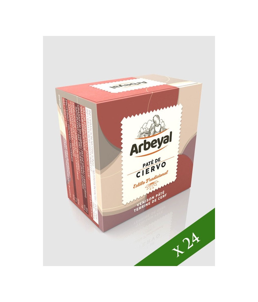 BOX x24 - Patè di Cervo Arbeyal