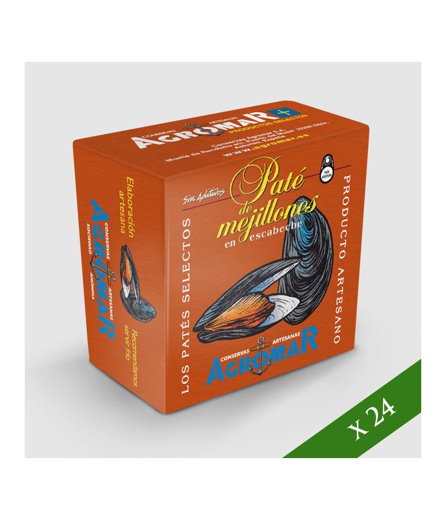 BOX x24 - Patè di cozze Agromar