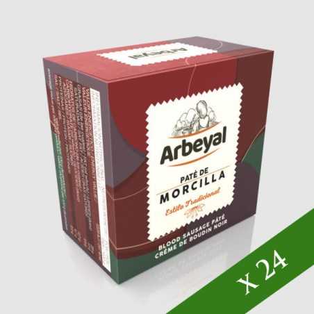BOX x24 - Blood sausage paté Arbeyal