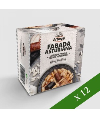 BOX x12 - Stufato di fagioli Asturiano Arbeyal