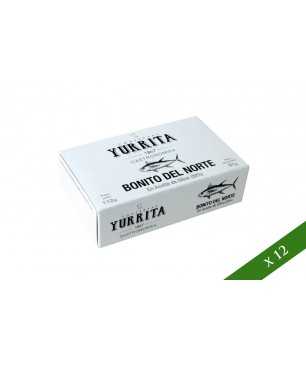 BOX x12 - Albacore tuna in olive oil Yurrita - 112gr