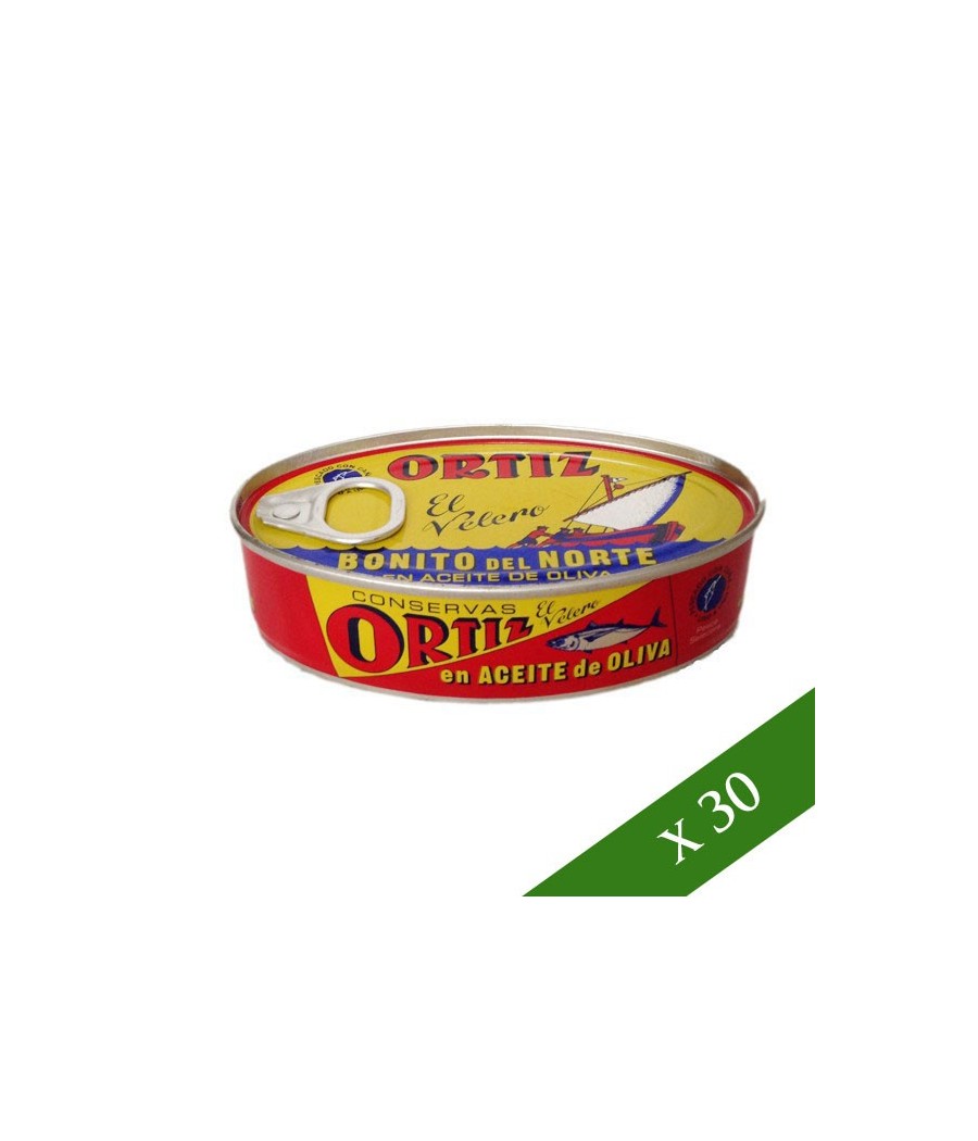 BOX x30 - Tonno bianco Ortiz in olio di oliva 112gr