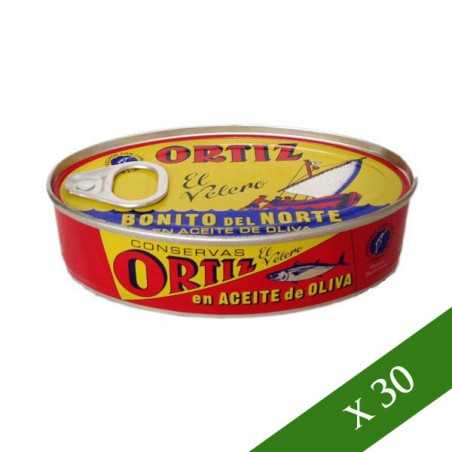 BOX x30 - Tonno bianco Ortiz in olio di oliva 112gr
