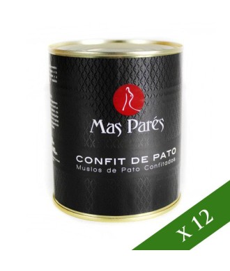 BOX x12 - Duck confit Mas Parés (2 servings)