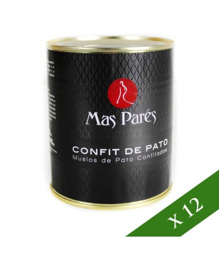 BOÎTE x12 - Confit de canard Mas Parés (2 portions)
