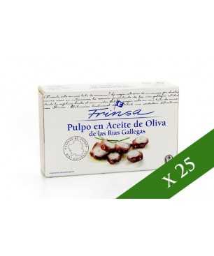 BOX x25 - Octopus in olive oil Frinsa 111gr.