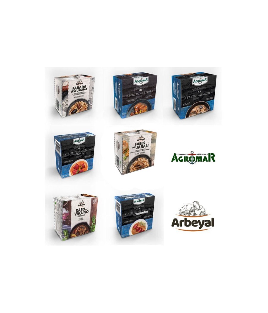 Hamper cans SEA AND MOUNTAIN - Agromar & Arbeyal