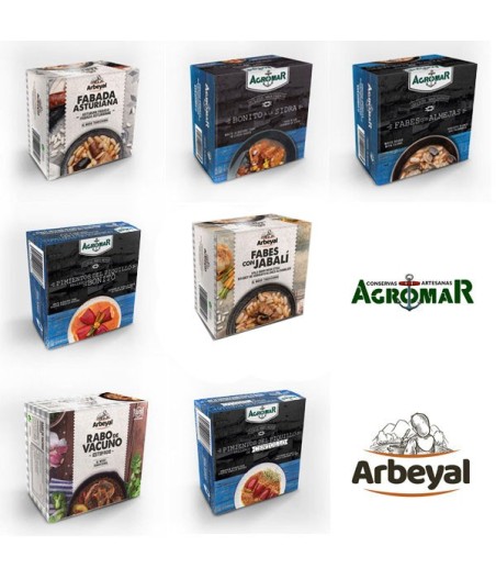 Pack conserve MARE E MONTAGNA - Agromar & Arbeyal