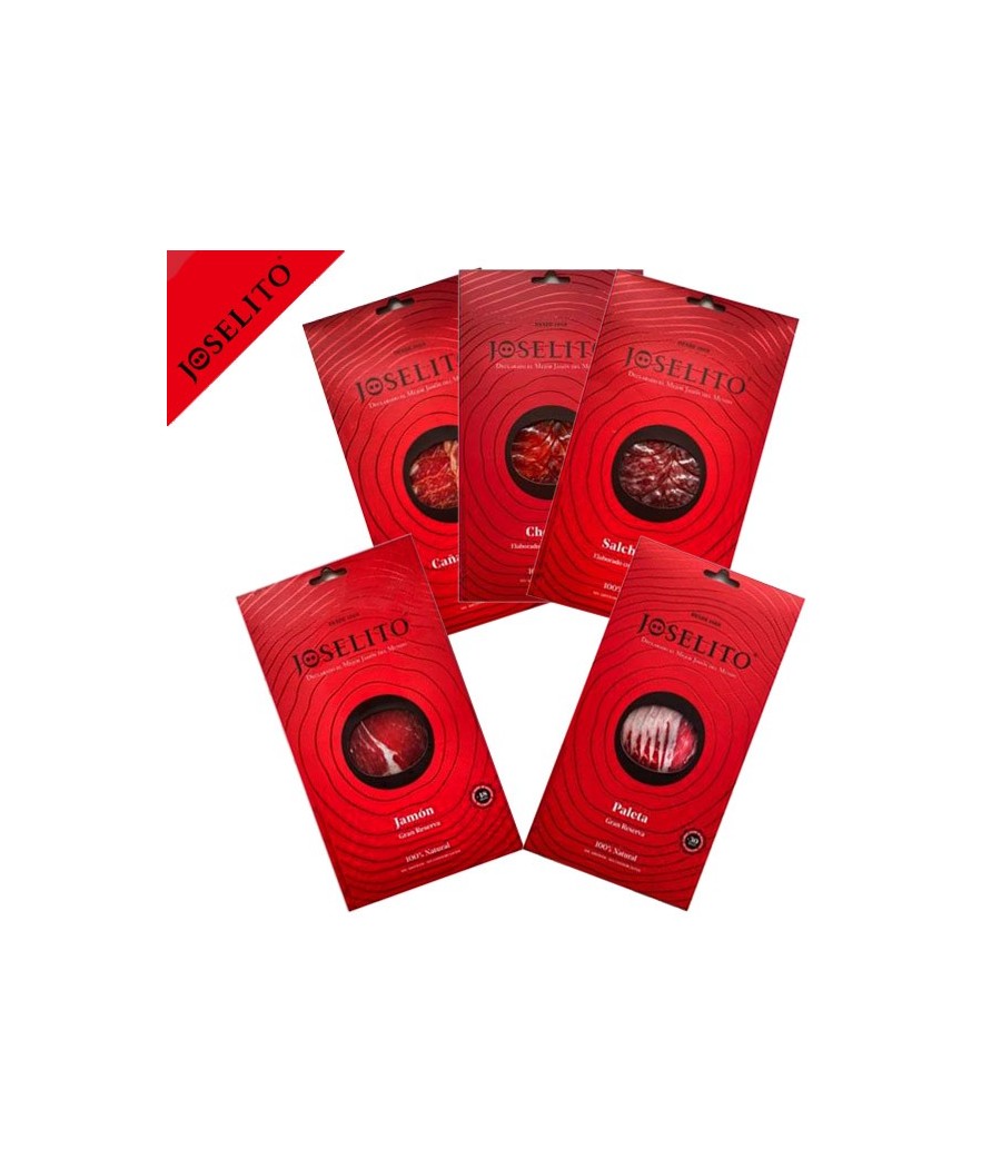 Lote Degustación Loncheados Ibéricos Bellota Joselito