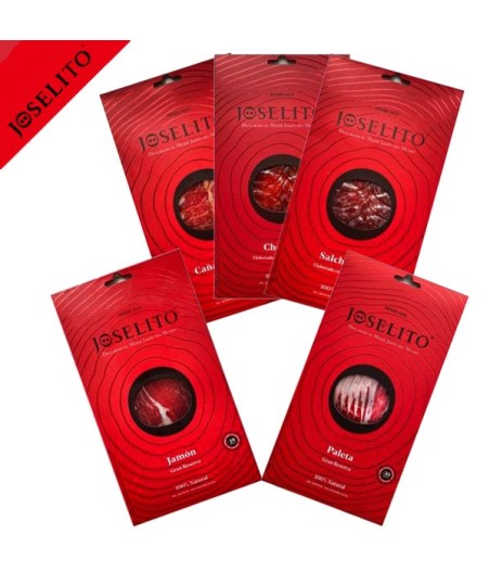 Lote Degustación Loncheados Ibéricos Bellota Joselito