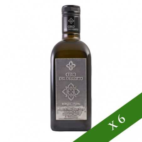 BOX x6 --- Oro del desierto coupage organic 500ml, extra virgin olive oil