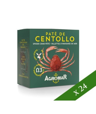 BOÎTE x24 - Paté d'aragnée de mer Agromar