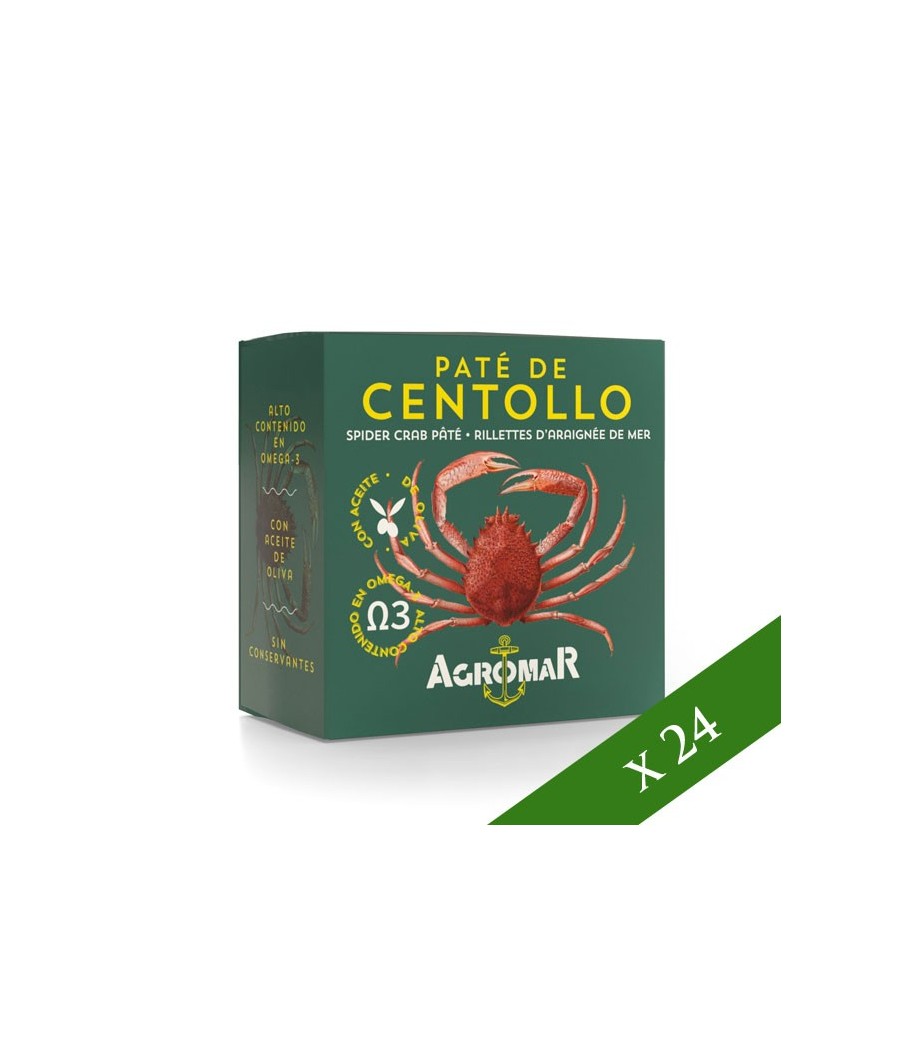 BOX x24 - Agromar Spider crab paté