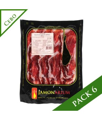 Pack x6 - Paleta de Cebo Ibérica, 50% Raza Ibérica cortada 100g