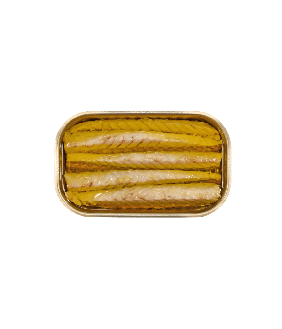 Filete de Caballa en aceite de oliva virgen extra Minerva 120g