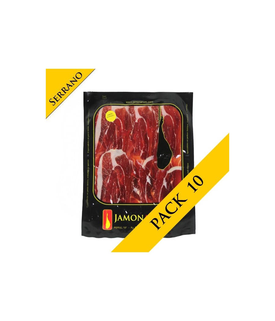 PACK 10 - Jamón Gran Reserva Selección, +20 meses cortado 100g