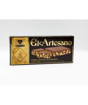 Milchschokoladen-Nougat mit Mandeln 200 g El Artesano
