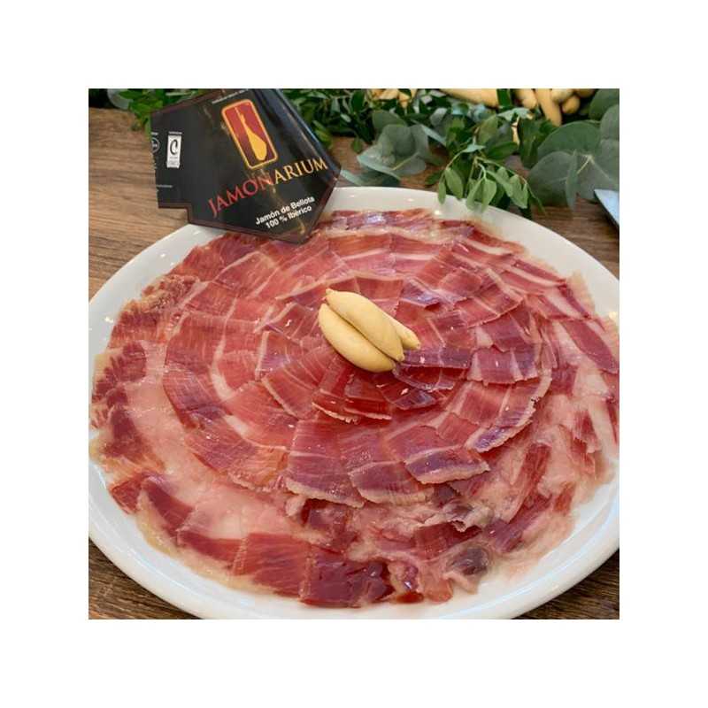 Ibérico Bellota Ham (Guijuelo, Salamanca), 100% iberian breed - Pata Negra  sliced 100g