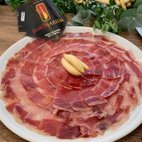 Ibérico Bellota Ham (Guijuelo, Salamanca), 100% iberian breed - Pata Negra sliced 100g