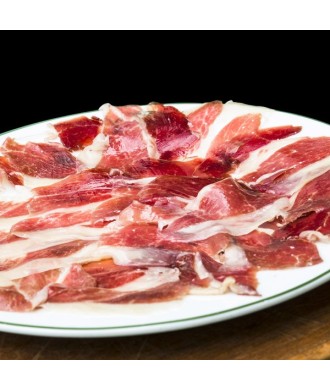 Épaule Ibèrique Bellota (Jabugo, Huelva), 100% race ibèrique - Pata Negra tranchée 100g