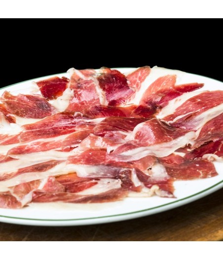 Épaule Ibèrique Bellota (Jabugo, Huelva), 100% race ibèrique - Pata Negra tranchée 100g