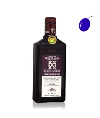 Cortijo de suerte alta Picual en envero Organic 1l, Extra Virgin Olive Oil, D.O. Baena