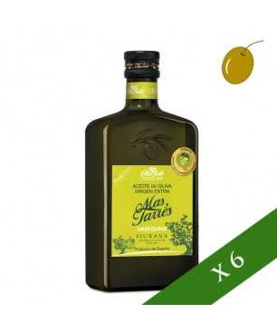 BOX x6 --- Mas Tarrés Arbequina 500ml, Natives Olivenöl Extra, g.U. von Siurana