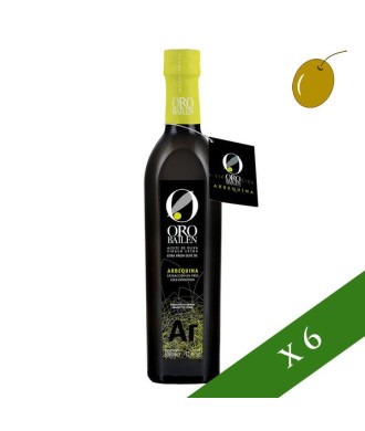 BOX x6 --- Oro de Bailén Arbequina 500ml, Olio Extravegine di Oliva di Jaén