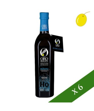 BOX x6 ---Oro de Bailén Hojiblanca 500ml, Extra Virgin Olive Oil from Jaén