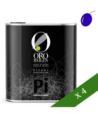 BOX x4 --- Oro de Bailén Picual 2.5l, Extra virgin olive oil from Jaén