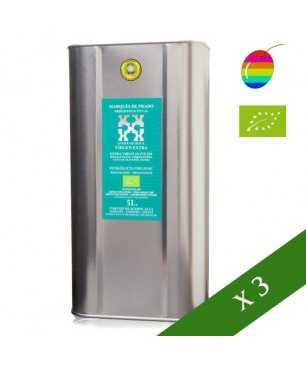 BOX x3 --- Marqués de Prado Selección Familiar Coupage Organic 5l, Natives Olivenöl extra