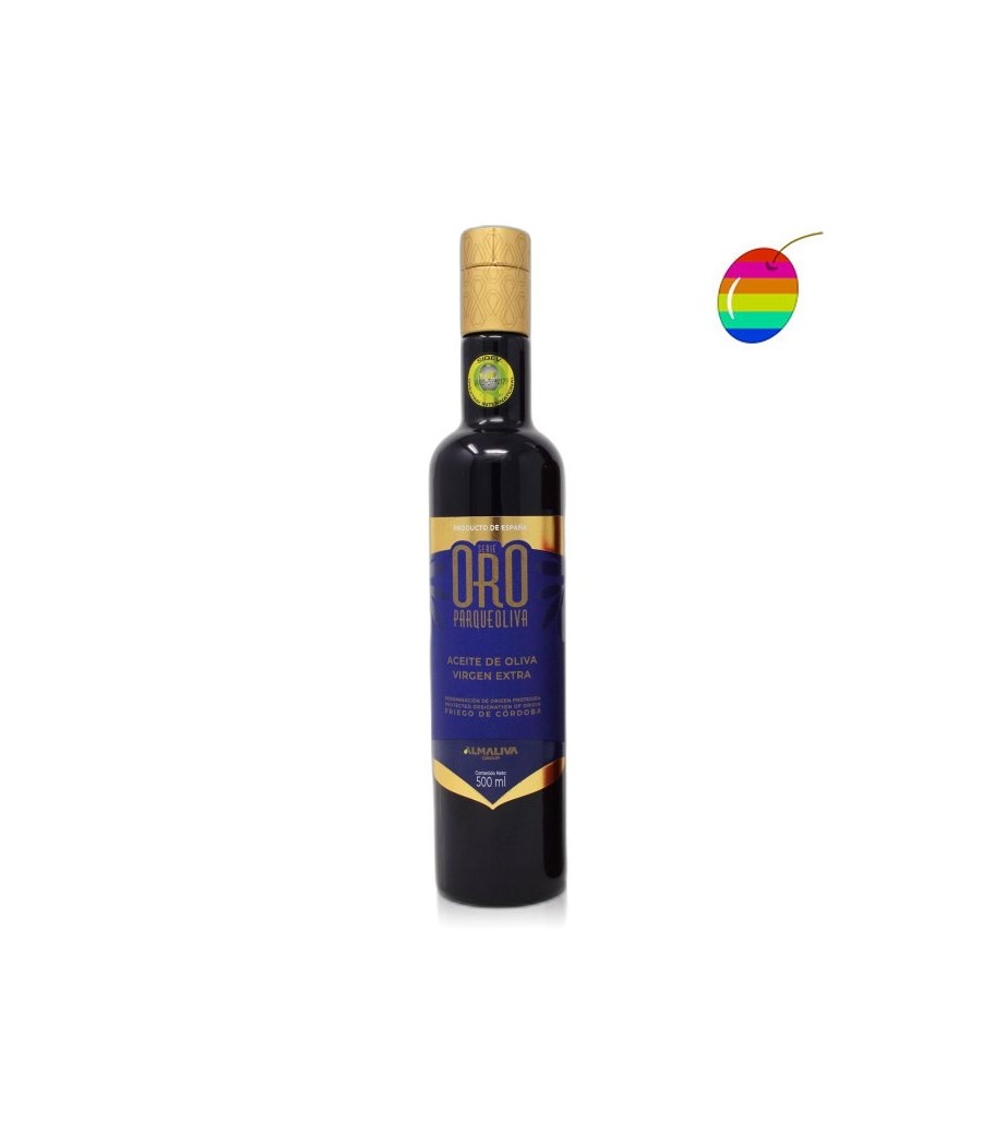Parque Oliva Coupage 500ml, Aceite de Oliva Virgen, D.O. Priego de Córdoba Parque Oliva Coupage 500ml, Aceite de Oliva Virgen, D.O. Priego de Córdoba