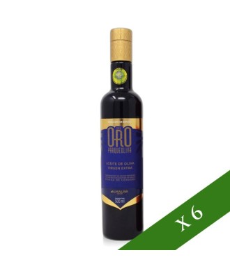 BOX x6 --- Parque Oliva Serie Oro Coupage 500ml, Olio Extravegine di Oliva, D.O. Priego de Córdoba