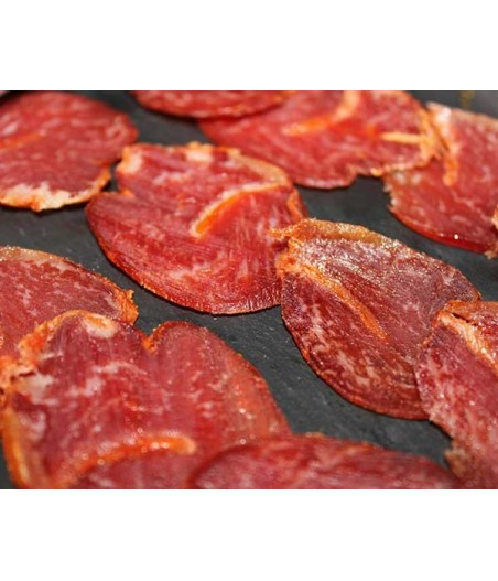 Longe de Porc tranché 100% Ibérico Cinco Jotas (5j), 100% raçe ibérique - tranché