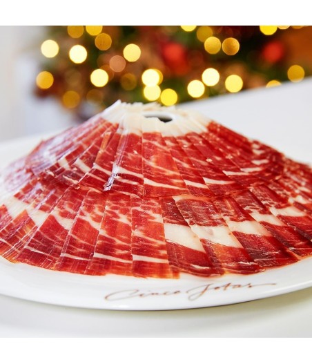 PACK 12 buste Prosciutto di Bellota 100% iberico Cinco Jotas (5J) di Jabugo afetatto a mano 80g