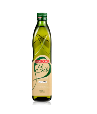 Mueloliva Ecológico 500ml, Olio Extra Vergine di Oliva