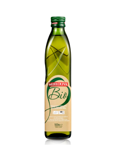 Mueloliva Ecológico 500ml, Olio Extra Vergine di Oliva