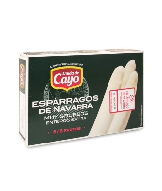 Espàrrecs de Navarra (6-8) Víuda de Cayo - 345g.