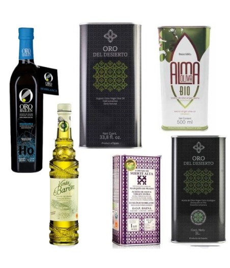 Pack OOEV PREMIUM - Les 6 meilleurs huiles d'olive extra vierge du monde