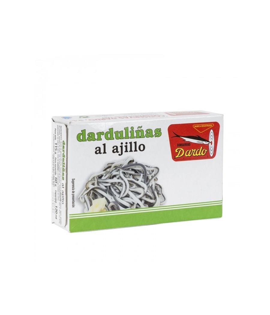 Darduliñas with garlic Dardo 120g Darduliñas with garlic Dardo 120g